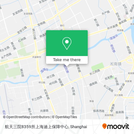 航天三院8359所上海迪上保障中心 map