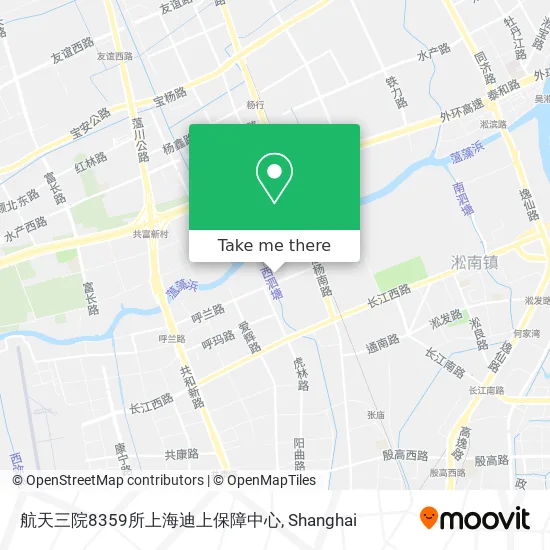 航天三院8359所上海迪上保障中心 map