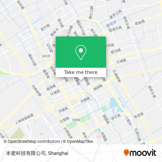 本蜜科技有限公司 map