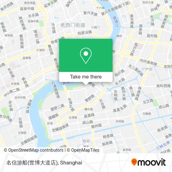 名信游船(世博大道店) map