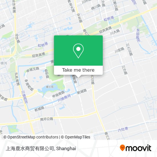 上海鹿水商贸有限公司 map