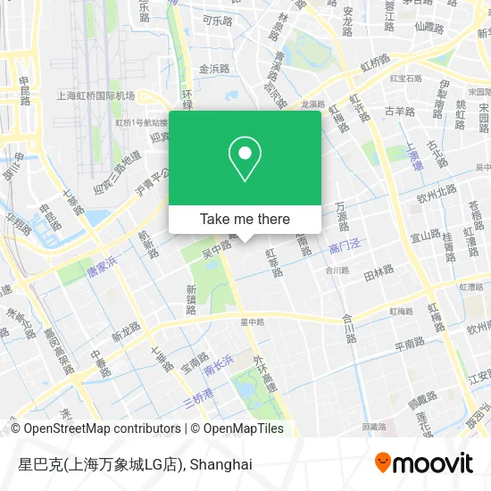 星巴克(上海万象城LG店) map