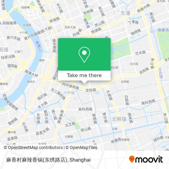 麻香村麻辣香锅(东绣路店) map