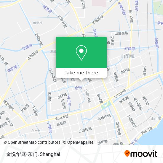 金悦华庭-东门 map