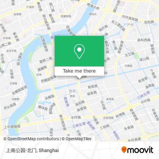 上南公园-北门 map