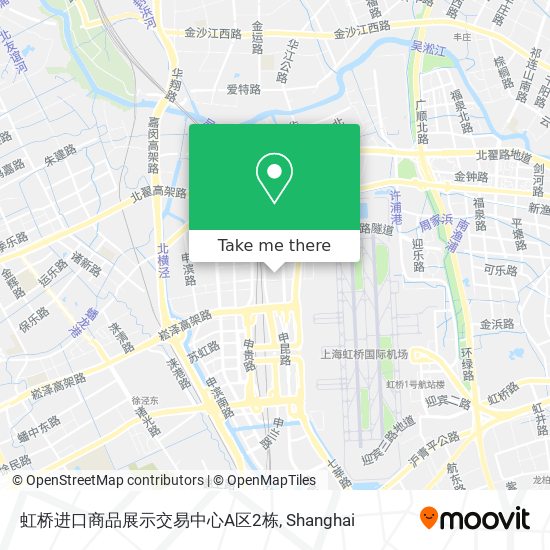 虹桥进口商品展示交易中心A区2栋 map