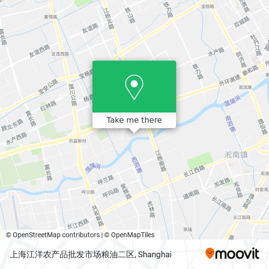上海江洋农产品批发市场粮油二区 map