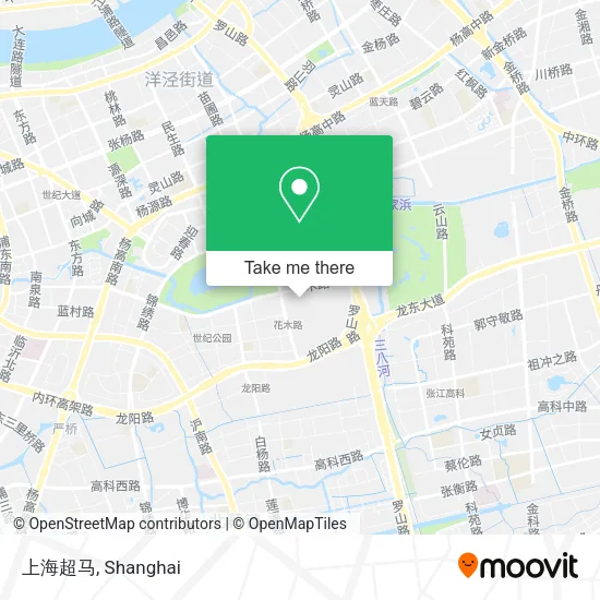 上海超马 map