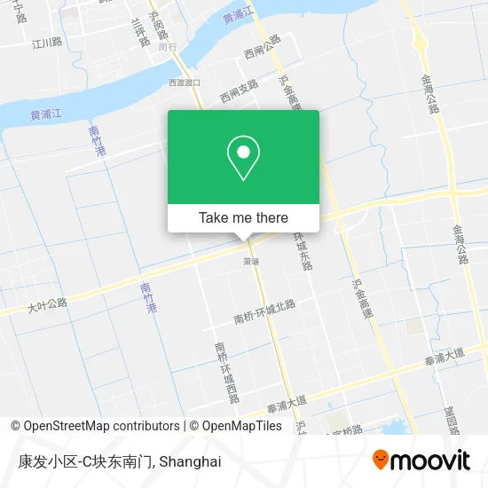 康发小区-C块东南门 map
