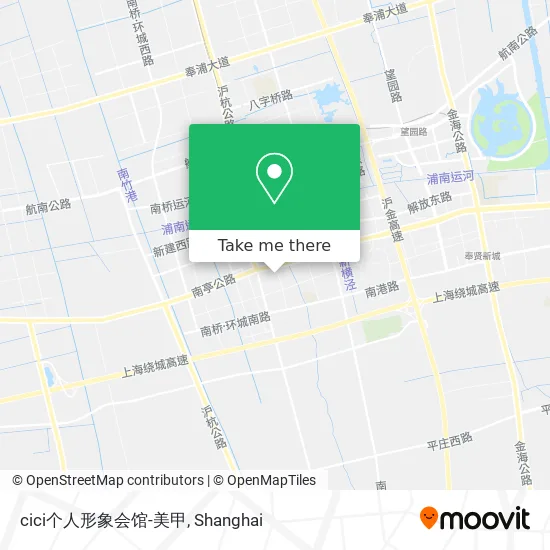 cici个人形象会馆-美甲 map