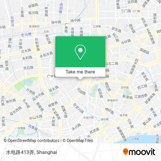 水电路413弄 map