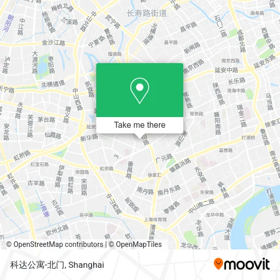 科达公寓-北门 map