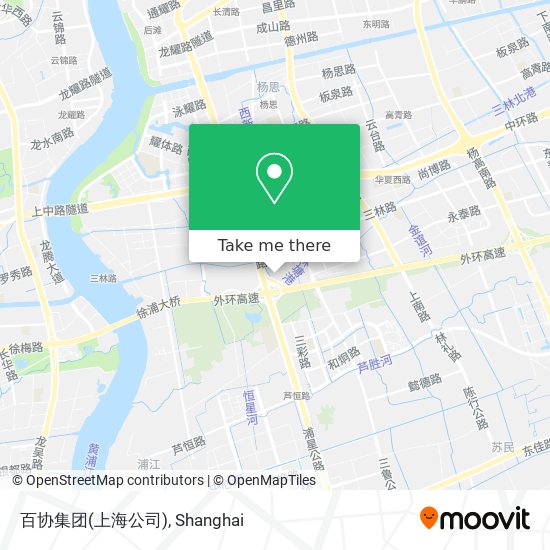 百协集团(上海公司) map