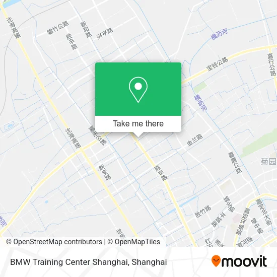 BMW Training Center Shanghai map