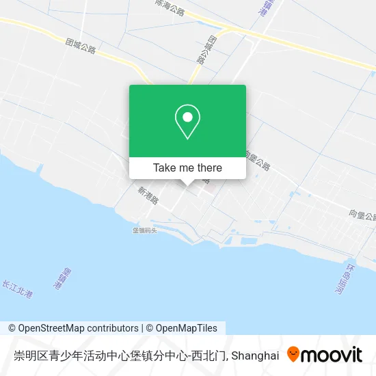 崇明区青少年活动中心堡镇分中心-西北门 map