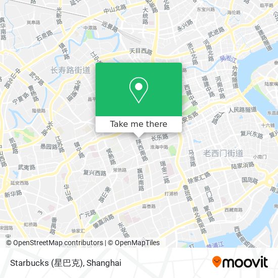 Starbucks (星巴克) map