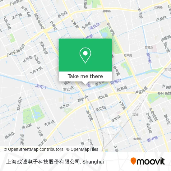 上海战诚电子科技股份有限公司 map