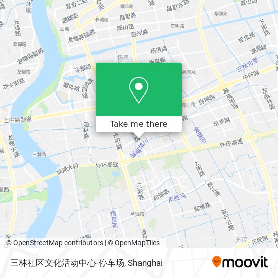 三林社区文化活动中心-停车场 map