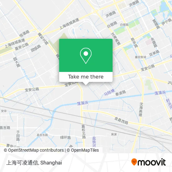 上海可凌通信 map