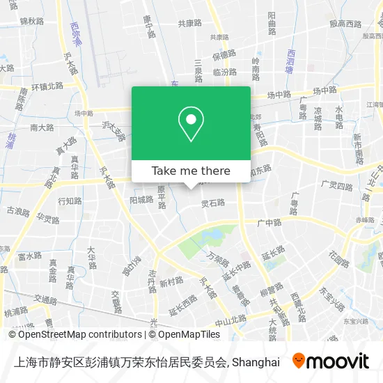上海市静安区彭浦镇万荣东怡居民委员会 map