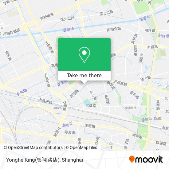 Yonghe King(银翔路店) map