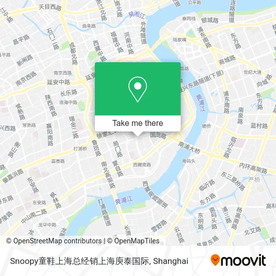 Snoopy童鞋上海总经销上海庾泰国际 map