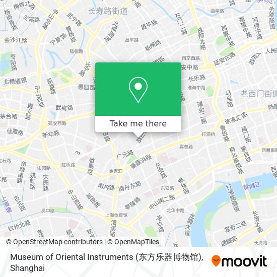 Museum of Oriental Instruments (东方乐器博物馆) map