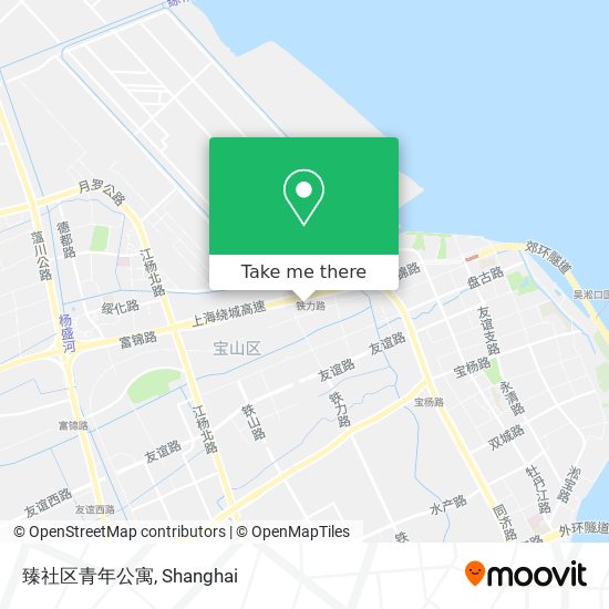 臻社区青年公寓 map