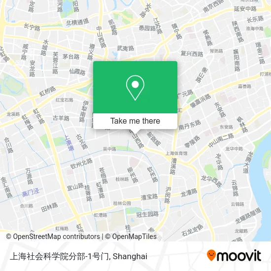 上海社会科学院分部-1号门 map