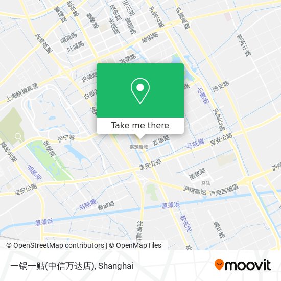 一锅一贴(中信万达店) map