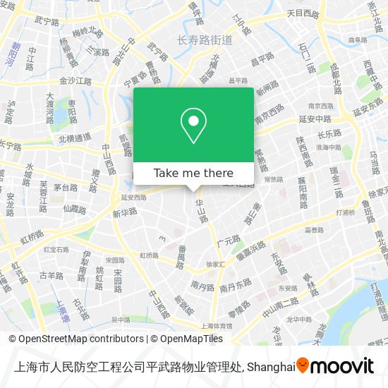 上海市人民防空工程公司平武路物业管理处 map