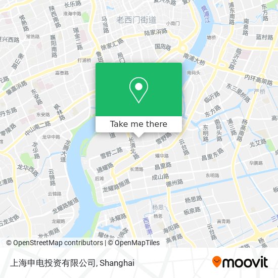 上海申电投资有限公司 map