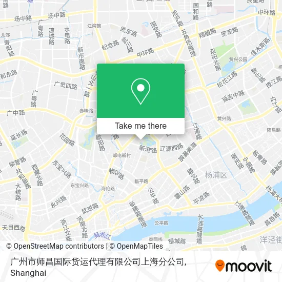 广州市师昌国际货运代理有限公司上海分公司 map
