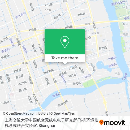 上海交通大学中国航空无线电电子研究所-飞机环境监视系统联合实验室 map