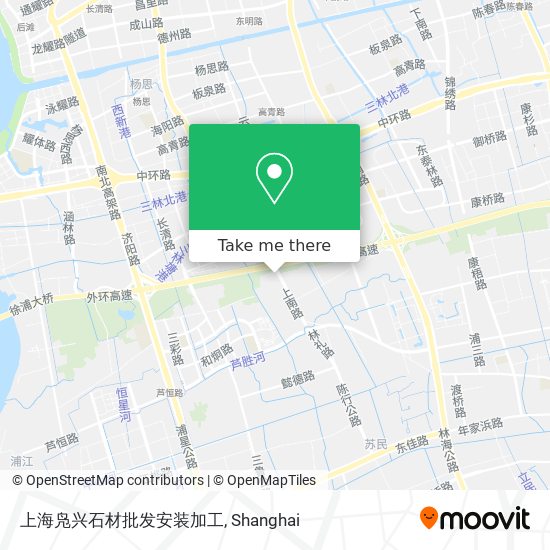 上海凫兴石材批发安装加工 map