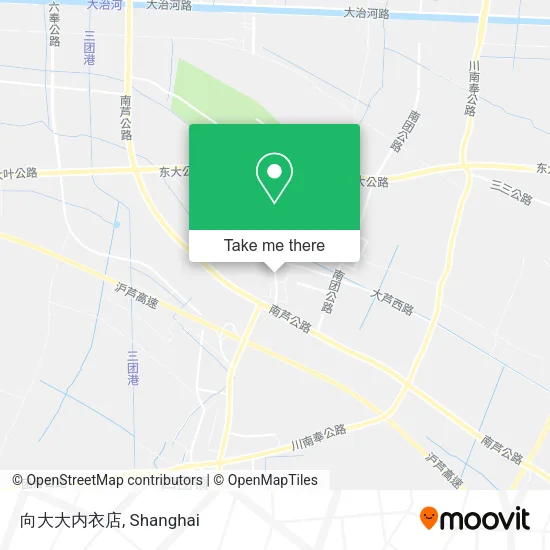 向大大内衣店 map