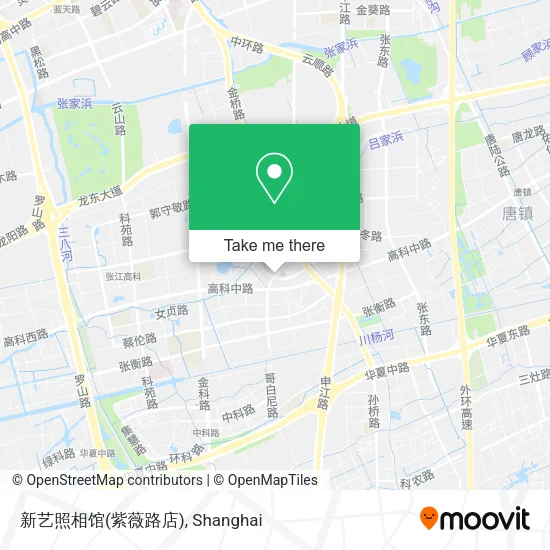新艺照相馆(紫薇路店) map