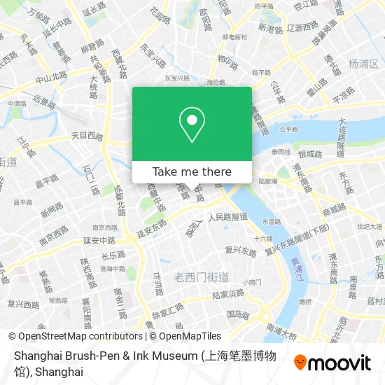 Shanghai Brush-Pen & Ink Museum (上海笔墨博物馆) map