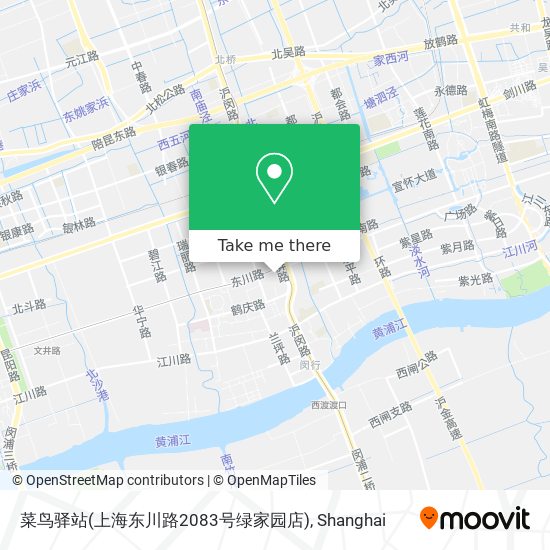 菜鸟驿站(上海东川路2083号绿家园店) map