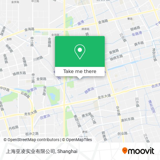 上海亚凌实业有限公司 map