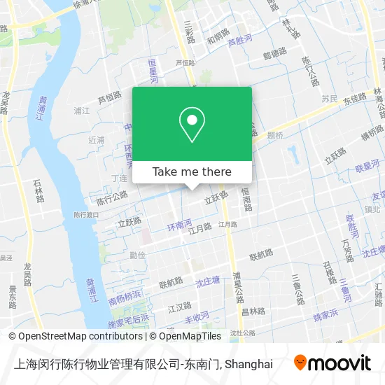 上海闵行陈行物业管理有限公司-东南门 map