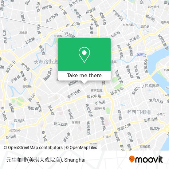元生咖啡(美琪大戏院店) map