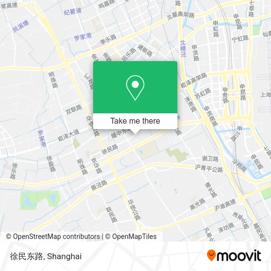 徐民东路 map