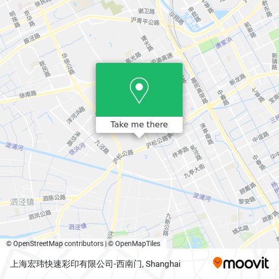 上海宏玮快速彩印有限公司-西南门 map