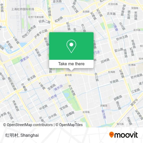红明村 map