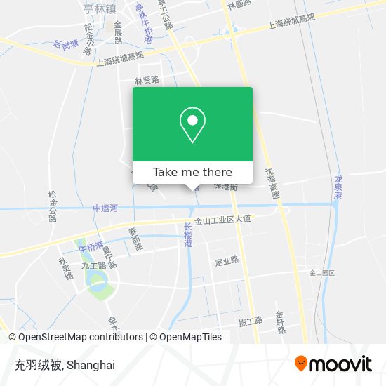 充羽绒被 map