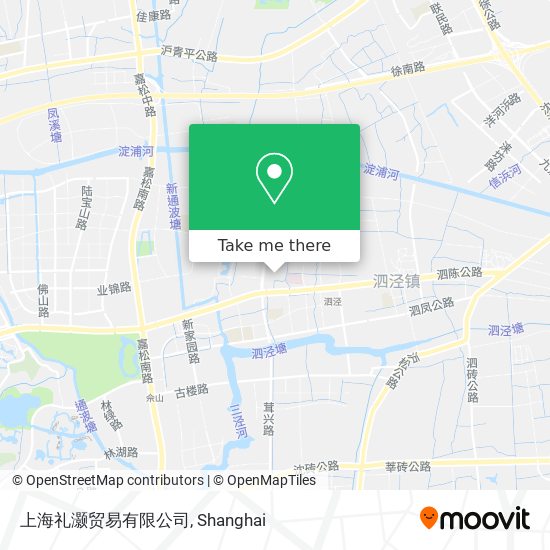 上海礼灏贸易有限公司 map