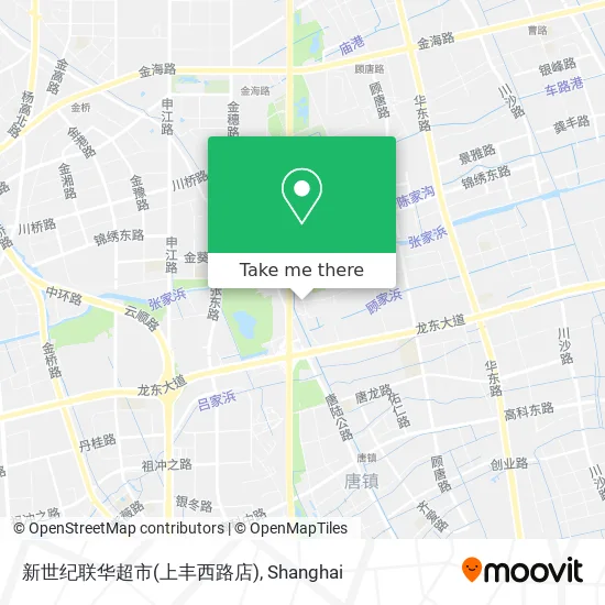 新世纪联华超市(上丰西路店) map
