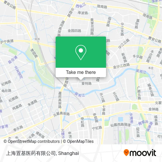 上海置基医药有限公司 map