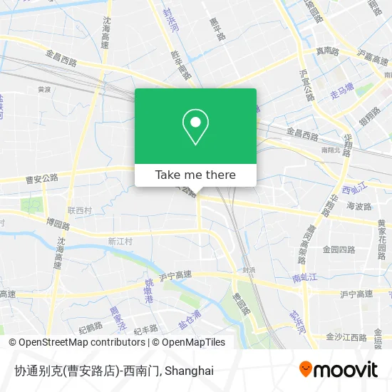 协通别克(曹安路店)-西南门 map